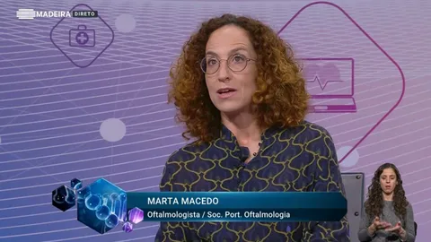 Dra Marta Macedo, no programa “Consultório” da  RTP Madeira