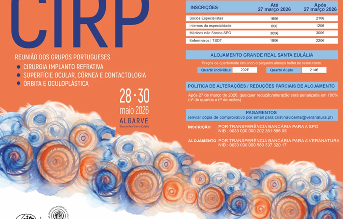 Reunião dos Grupos Portugueses de Cirurgia Implanto Refrativa e Oculoplástica